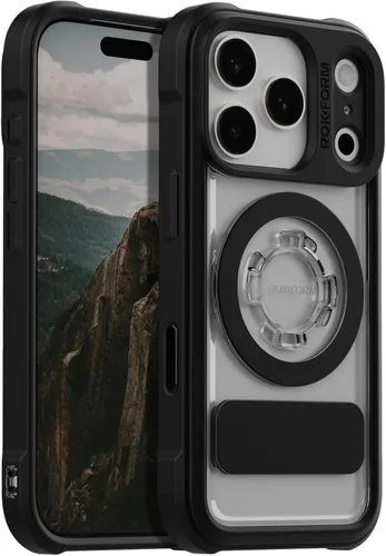 Miniatura 11 de Rokform Funda Rígida Compatible con iPhone 17 Pro, Cubierta Magnética (Negro)