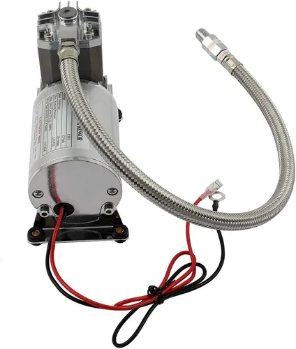 Miniatura 3 de Compresor de bocina de aire de alta resistencia 150 PSI 12V Universal Train Cars Compresor de bocinas de aire para vehículos Semi Pickup Trucks Kit