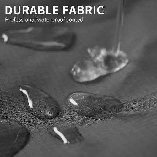 Miniatura 5 de TEZO Chaqueta impermeable para hombre, con capucha, rompevientos ligera