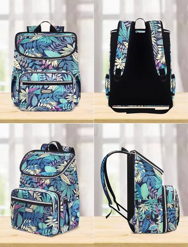 Miniatura 6 de BAGLHER Mochila de viaje para perros – Mochila de viaje desmontable para mascotas, bolsa para perros para viajar con 2 cuencos plegables de silicona