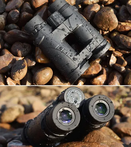 Miniatura 6 de Binoculares para adultos, prismáticos compactos de alta potencia de 8 x 42 para observación de aves, con prisma BAK4 y lente FMC