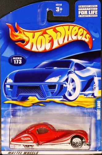 Miniatura 2 de Hot Wheels #2001-173 Talbot Lago Coche Coleccionable de Coleccionismo Mattel Escala 1:64