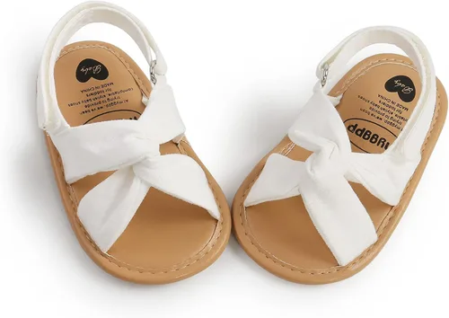 Miniatura 52 de Sandalias de verano para bebés, niñas y niños, unisex, antideslizantes, suela suave, transpirable, para primeros pasos, zapatos de playa al aire