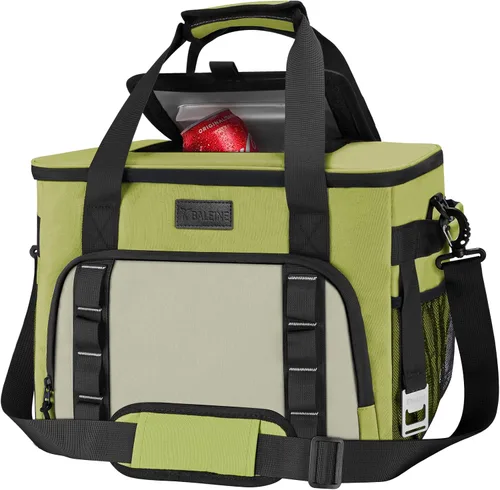 BALEINE Bolsa térmica suave extragrande, enfriador portátil a prueba de fugas, volumen de 40/60 latas para playa, camping, kayak, viajes y viajes