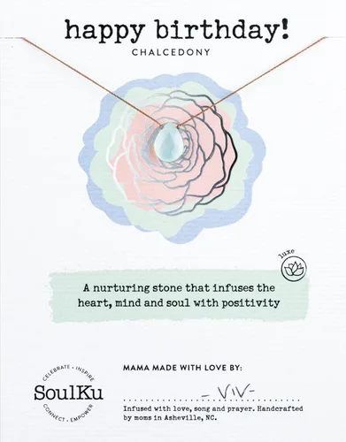 Miniatura 36 de SoulKu Luxe Inspirational Necklace, Empowerment Jewelry, Handcrafted Necklace For Women, Gift For Mom, 2" Extender With Lobster Clasp, 16" Nylon Cord