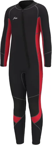 Miniatura 7 de Hevto - Traje de neopreno para niños para niños, niñas, niños pequeños y adolescentes, 3/2mm de neopreno, traje de baño corto completo con K3-0.118
