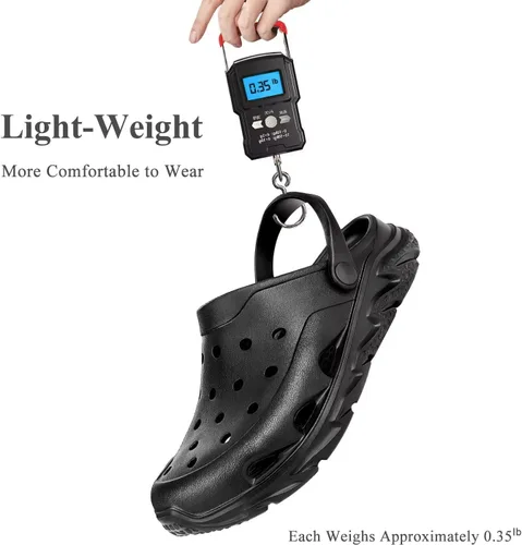 Miniatura 6 de Scecocrs Zuecos con Soporte de Arco para Mujeres y Hombres Zapatos de Jardín para Adultos Deslizables para Exteriores Sandalias Deportivas de Verano