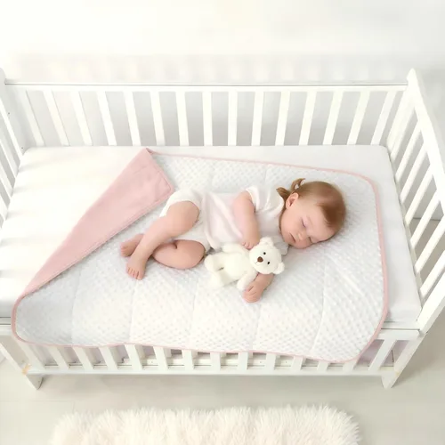 Miniatura 10 de CREVENT Manta de bebé de minky para niñas y niños, manta suave de felpa para recién nacidos - 30 x 40 pulgadas (Animal)