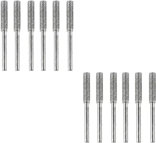 Miniatura 14 de TopHomer Brocas de motosierra de diamante, afilador de motosierra para motosierra, tallado en piedra, jadeíta, vidrio, cerámica, metal, pulido, plata