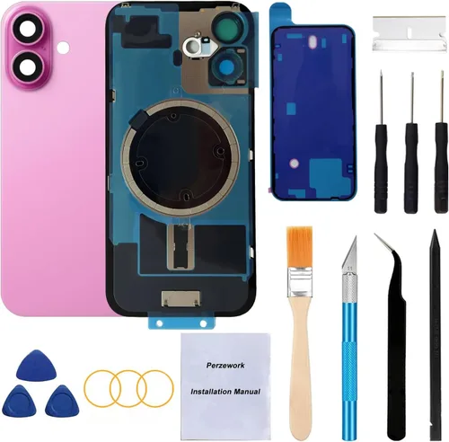Miniatura 8 de Reemplazo de cristal trasero OEM para iPhone Xs de 5.8 pulgadas con kit de herramientas de reparación y adhesivo preinstalado (Oro)