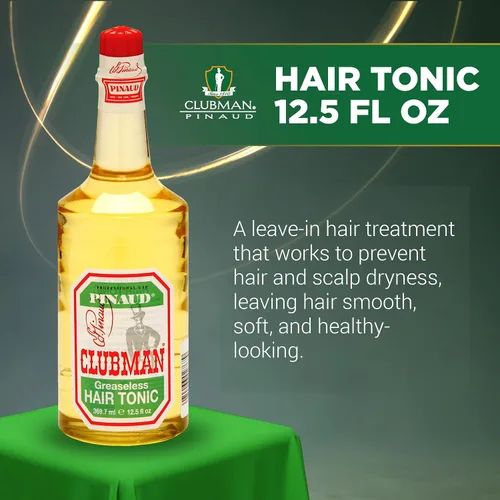 Miniatura 3 de Clubman tónico para cabello 12.5 onzas líquidas