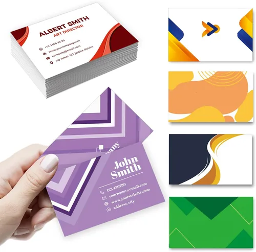 Miniatura 7 de Titular de la tarjeta de visita personalizada Titular de la tarjeta de visita de cuero personalizado Logo/Nombre Titular de la tarjeta de visita