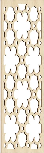 Miniatura 41 de Ekena Millwork WALW14X35X0250STGRO Southgate - Paneles de pared decorativos de madera con calado, 13 3/8 pulgadas de ancho x 34 3/8 pulgadas de rojo
