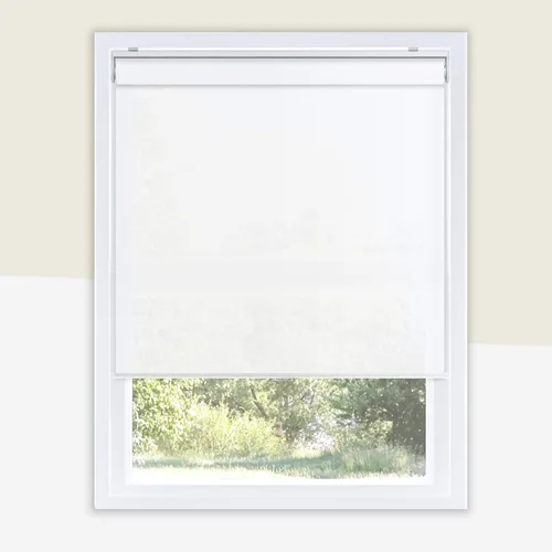 Miniatura 16 de CHICOLOGY Persianas enrollables, persianas sin cordón, cortinas para ventanas del hogar, persianas enrollables para ventanas, tratamientos