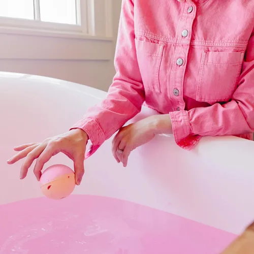 Miniatura 5 de Musee Juego de bombas de baño Rainbow Bombas de baño relajantes de aromaterapia Set de regalo para mujeres Contiene 5 bombas de baño orgánicas