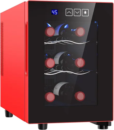 Miniatura 20 de Mojgar Refrigerador de doble cajón bajo mostrador de 24 pulgadas, refrigerador de dos cajones para interiores, refrigerador de bebidas de acero