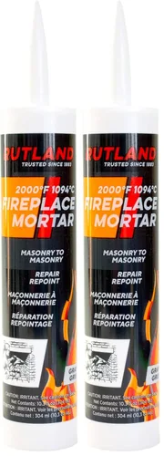 Miniatura 6 de Rutland cartucho de mortero para chimenea, de 10,3 oz. y color gris