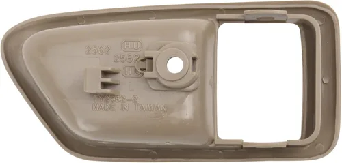 Miniatura 3 de TRQ Manija de puerta interior del lado del conductor, bisel bronceado compatible con Toyota Camry 1997-2001