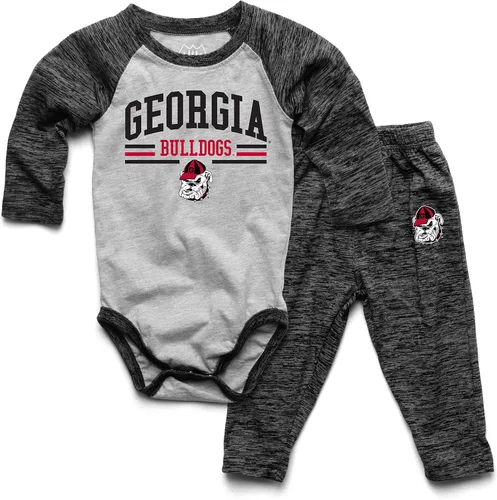 Miniatura 17 de Wes and Willy Baby College Sports Fan - Conjunto de una pieza y pantalón de manga larga