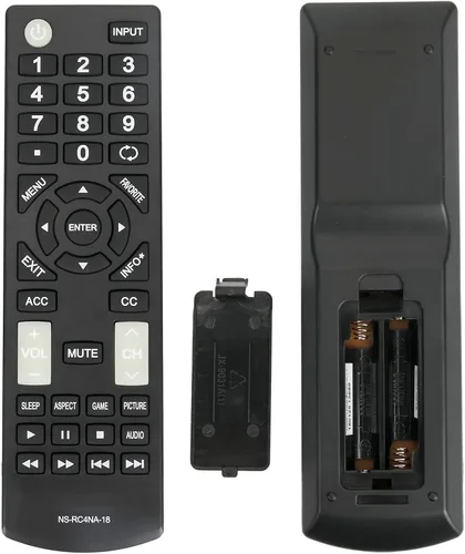 NSRC4NA18 NS-RC4NA-18 - Remoto de repuesto compatible con Insignia TV HDTV NS-22D420NA18 NS-24D310NA19 NS-32D220NA18 NS-39D310NA19 NS-39D310NA17