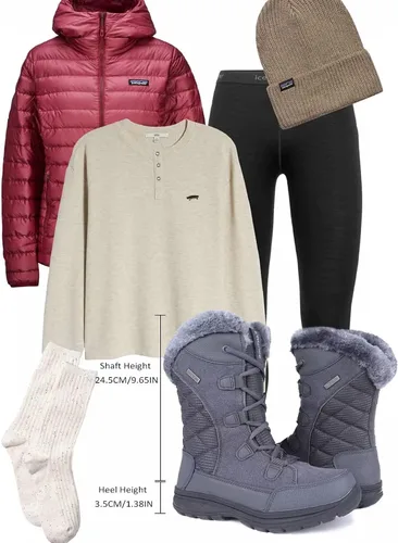 Miniatura 6 de Botas de nieve impermeables para mujer