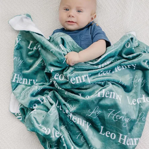 Se envía al día siguiente: manta de bebé personalizada para niños y niñas, manta de franela, mantas para recién nacidos, regalos personalizados para