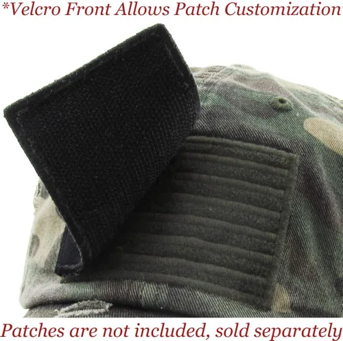 Miniatura 4 de KBETHOS Tactical Operator Collection USA Fishing Mesh Ballcap Flag Patch America Outdoors Trucker Baseball Cap