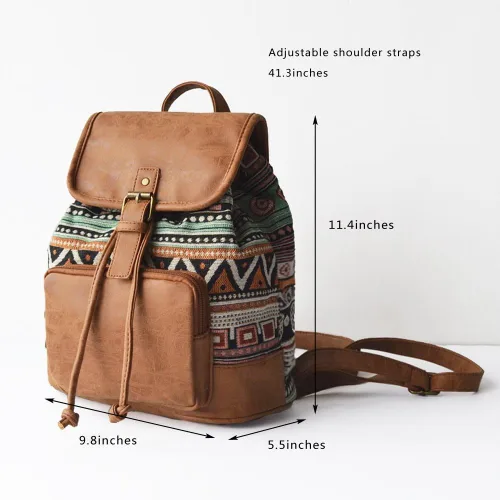 Miniatura 2 de Lily Queen Mochila pequeña ligera para mujeres y adolescentes, colorida