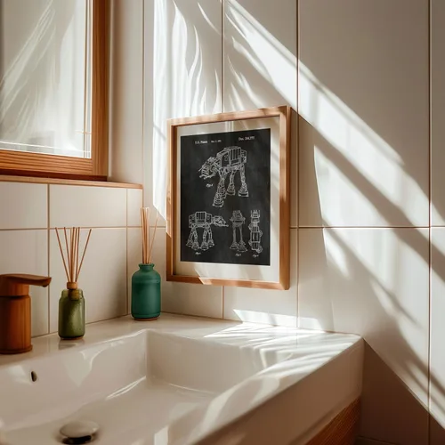 Miniatura 5 de ArtCantHurtU Regalos de Star Wars para hombres, 8 impresiones artísticas de pared (8 x 10) para niños y mujeres, baño, dormitorio, decoración