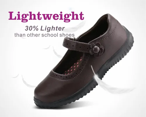 Miniatura 2 de JABASIC Zapatos de uniforme escolar Mary Jane para niña