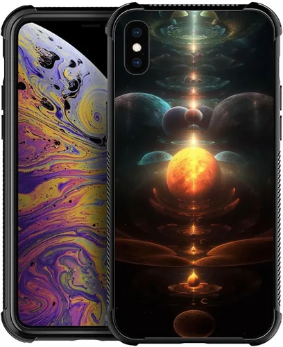 Miniatura 117 de DAIZAG Compatible con iPhone 13 Pro Max, Funda de TPU Protectora Anti-Arañazos Todo En Uno, Fundas para Hombre Mujer - Motivo de Madera Americana