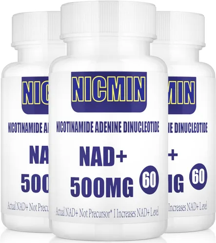 NAD+ liposomal 500mg con TMG 300 mg, suplemento real de NAD+ (no un precursor) más eficiente que el NMN, alternativa de ribósido de nicotinamida
