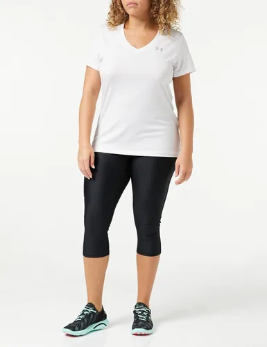 Miniatura 3 de Under Armour HeatGear Armour - Capris de cintura alta con bolsillos
