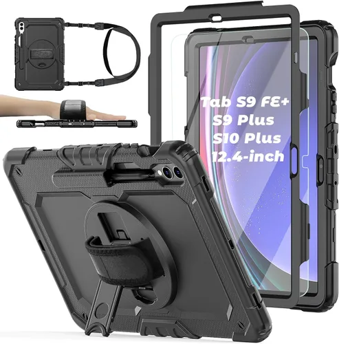 Miniatura 11 de Funda para Samsung Galaxy Tab S8/S7 de 11 pulgadas 5G Funda para Tableta 2022/2020, [con Protector de Pantalla de Vidrio Templado], Soporte