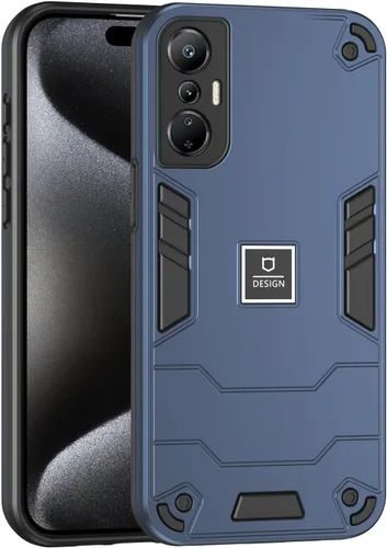 Miniatura 403 de Funda compatible con Huawei Y9 Prime (2019), compatible con Huawei Y9 Prime (2019) 4G STK-L21 2 en 1 [PC duro + TPU], funda de teléfono azul