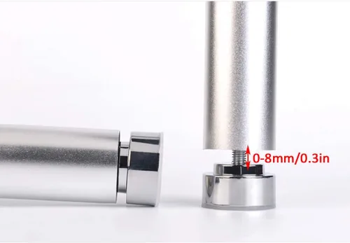 Miniatura 3 de Patas ajustables para cama de muebles, patas de repuesto de aleación de aluminio, patas de soporte de aleación de aluminio, conexión de código