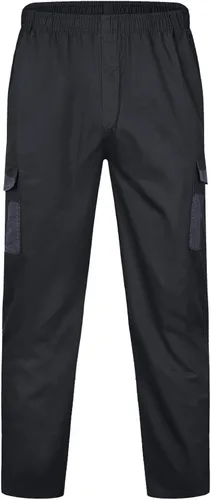 Miniatura 2 de EELHOE Baggy Cargo Pants for Men Ripstop Relaxed Fit Lightweight Trousers Tactical Work Outdoor Bottom Pant Multi Pockets