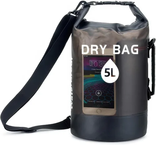 Miniatura 12 de Waterproof Dry Bag Backpack for Kayaking & Paddle Boarding - Lightweight Roll Top Dry Storage with Phone Case for Swimming, Boating, Beach, Camping