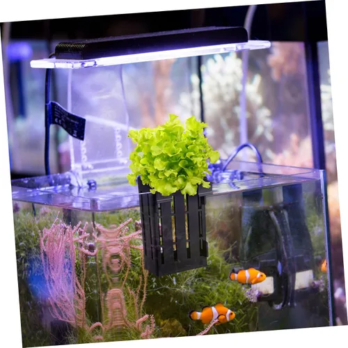 Miniatura 9 de Ipetboom Soporte colgante para plantas de acuario, 4 piezas, maceta acuática con gancho, plantas acuáticas para acuario, plantas de agua para As