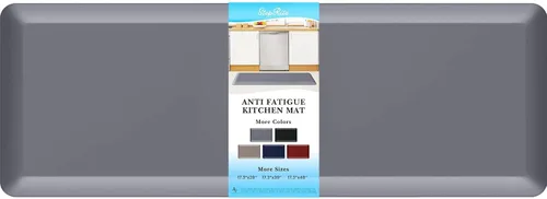 Miniatura 31 de StepRite Tapete de cocina antifatiga de 4/5 pulgadas de grosor, antideslizante, resistente a las manchas y al agua, tapete de escritorio para Azul