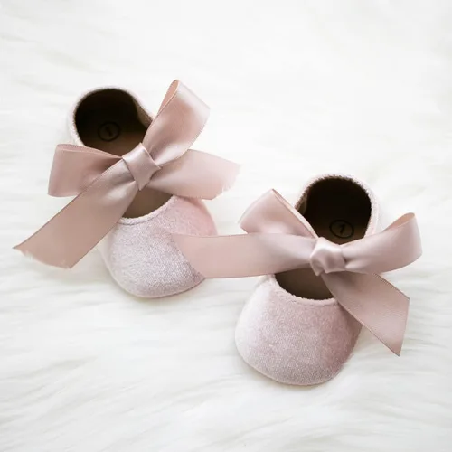 Miniatura 5 de KIDSUN Zapatos Mary Jane para bebés y niñas, suela de goma antideslizante, zapatillas de ballet para vestido de princesa, zapatos de boda, zapatos