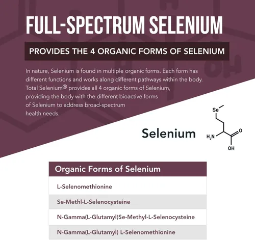 Miniatura 4 de Selenio total - 200 mcg, a base de plantas - espectro completo, contiene 4 formas orgánicas esenciales de selenio incluyendo selenometionina
