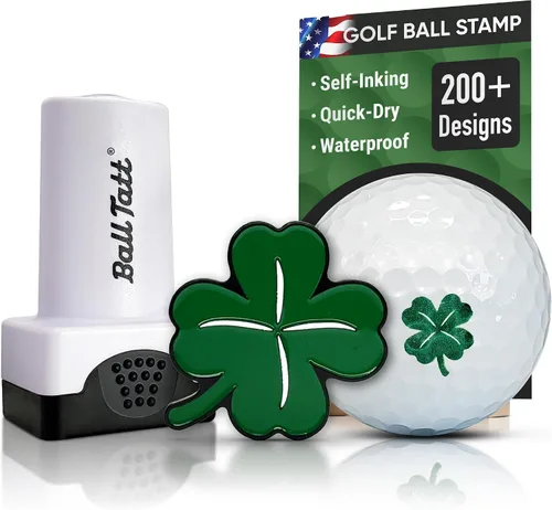 Miniatura 16 de Sello de pelota de golf - Marcador autoentintado - Herramienta de marcado permanente de secado rápido, sin fugas ni recargas, sello de golf