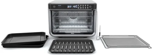 Miniatura 12 de Ninja DT251 Foodi 10 en 1 Smart XL - Horno de freír de aire, hornear, asar, tostar, asar, tostadora digital, termómetro, convección envolvente