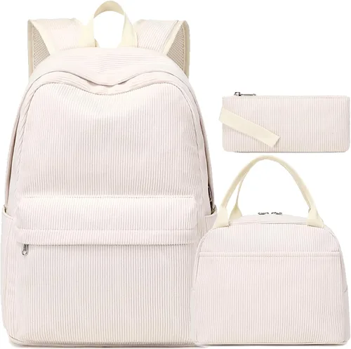 Miniatura 9 de Jumpopack Mochila escolar para adolescentes y niñas, mochila con lonchera, mochilas para niños para escuela primaria, bolsa de libros (azul mármol)