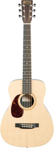 Miniatura 7 de Martin LX1E guitarra acústica con electrónica Fishman Sonitone, con tapa de abeto sólido de Sitka, modificada O - cuerpo de boltaron w/red