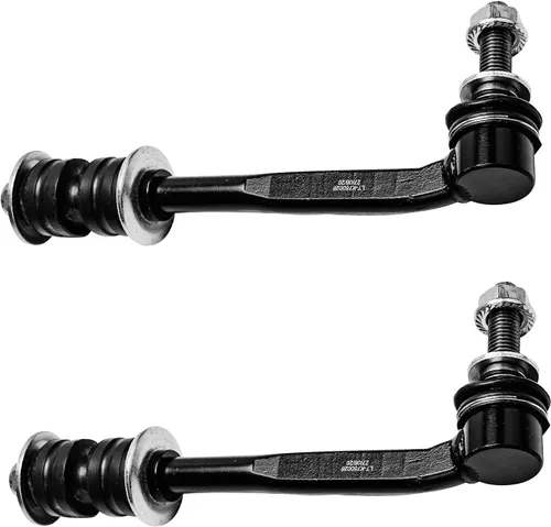 Detroit Axle - 2 barras estabilizadoras delanteras para Chrysler Aspen 07-09, Dodge Durango 04-09, reemplazo de 2 eslabones de extremo de barra