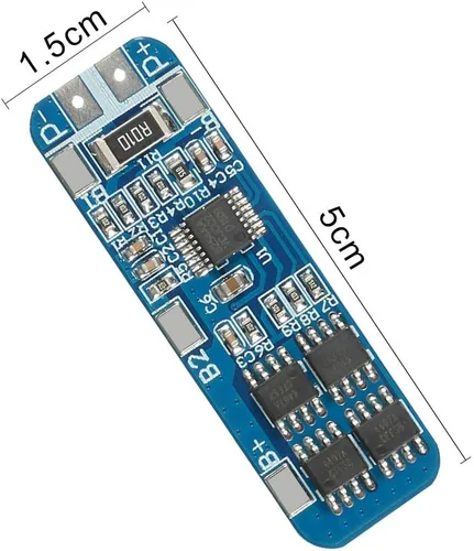 Miniatura 4 de 5 unids 3S BMS módulo 12 V 10 A 18650 batería de litio protección tablero cargador módulo