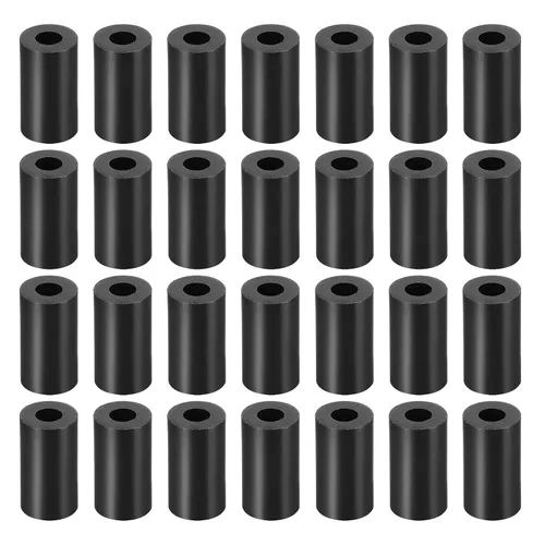 Miniatura 8 de YOKIVE 300 Pcs Black Round Spacer, Not Threaded Washers with High Insulation Effect, Keep Height Consistent, Great for M3 Screws (ABS, 3.2mmx7mmx2mm)