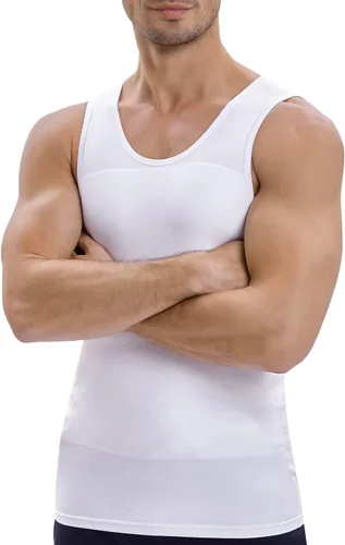 Miniatura 7 de Lgtfy Mens Gynecomastia Compression Shirts, Slimming Body Shaper Tank Top, Tummy Control Undershirts - Change in Seconds